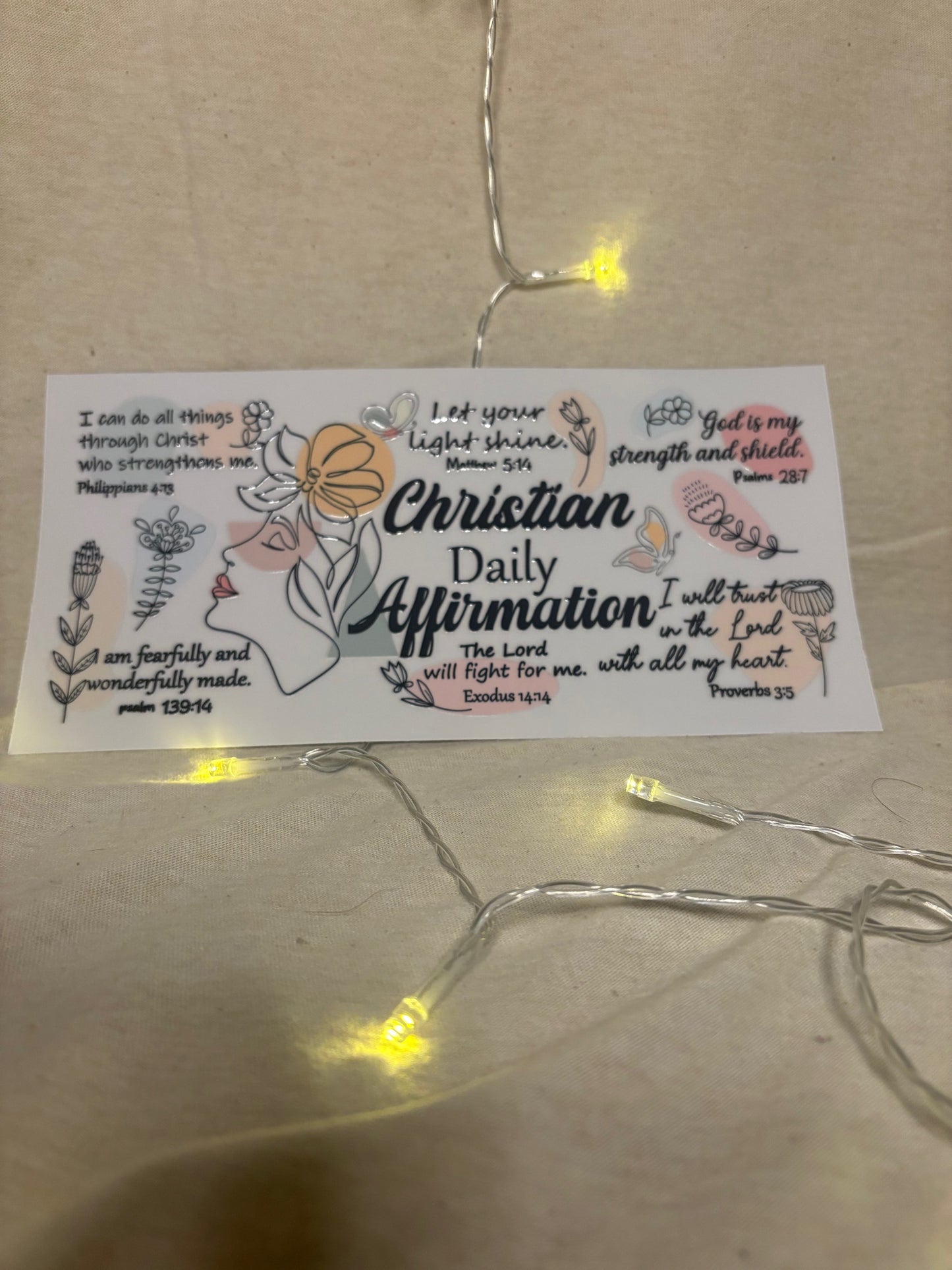 Christian Daily Affirmations