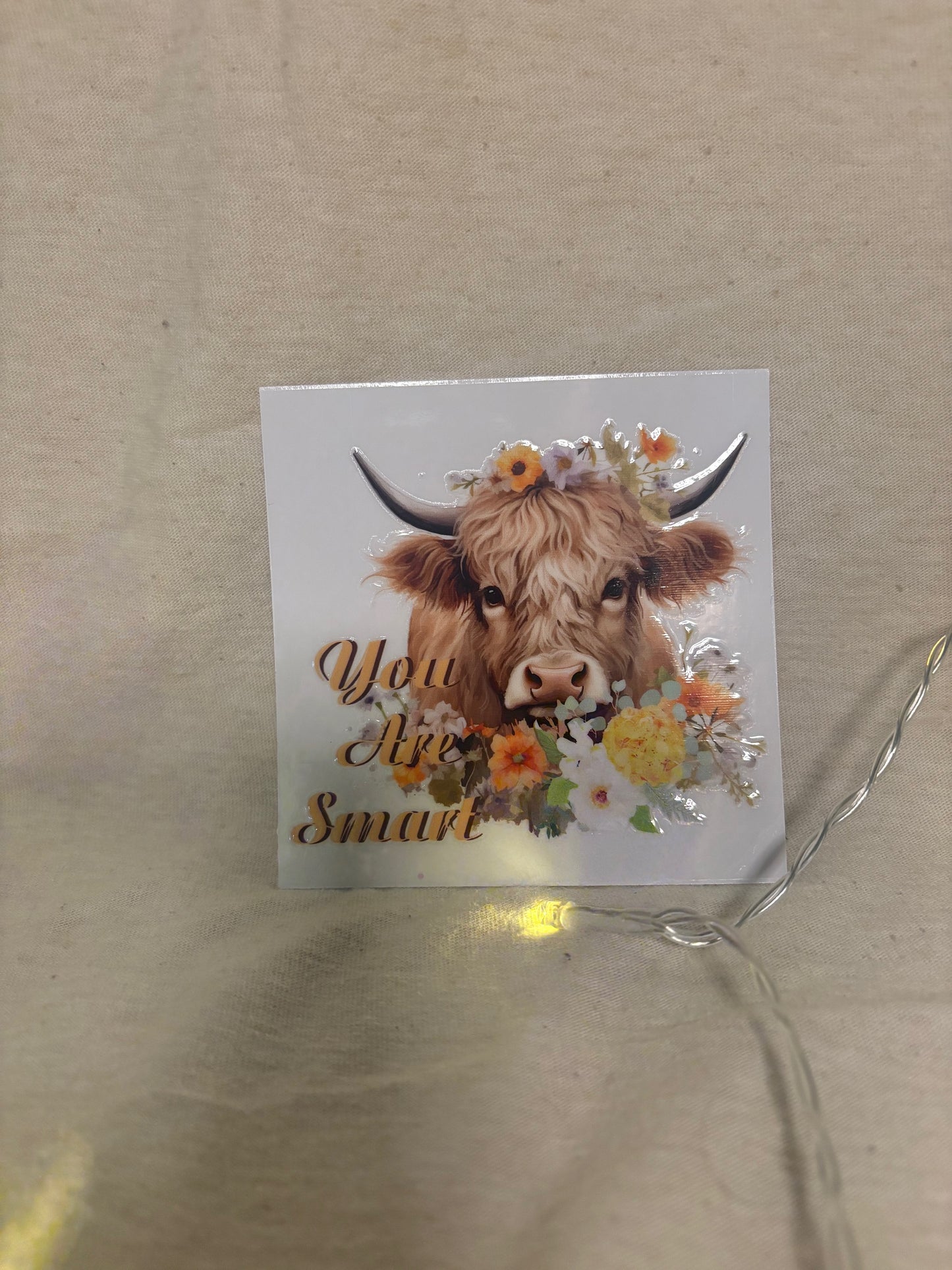 Highland cow decal #16